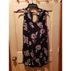 Black Floral Dress